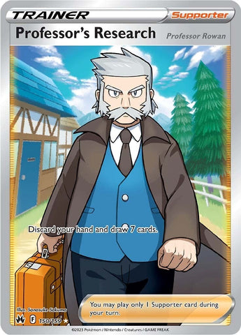 Investigación del profesor (150/159) (Arte completo) [Espada y escudo: Crown Zenith] 