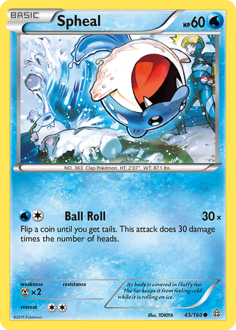 Spheal (45/160) [XY: Choque primigenio] 