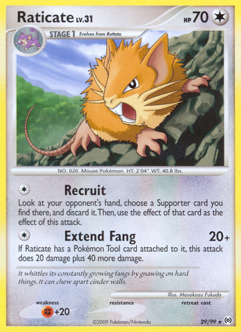 Raticar (29/99) [Platino: Arceus] 