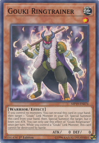 Entrenador de anillos Gouki [MP19-EN076] Común 