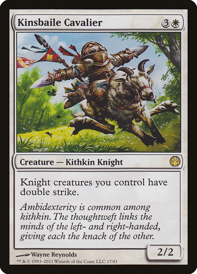 Kinsbaile Cavalier [Mazos de duelo: Caballeros contra dragones] 