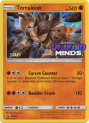 Terrakion (SM205) (Promoción de presentación del personal) [Sol y Luna: Promociones de Estrella Negra] 