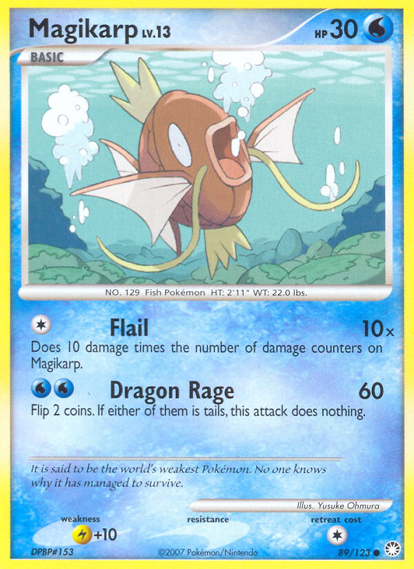 Magikarp (89/123) [Diamante y Perla: Tesoros Misteriosos] 