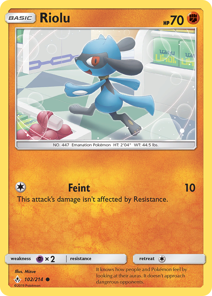 Riolu (102/214) [Sol y Luna: Vínculos inquebrantables] 