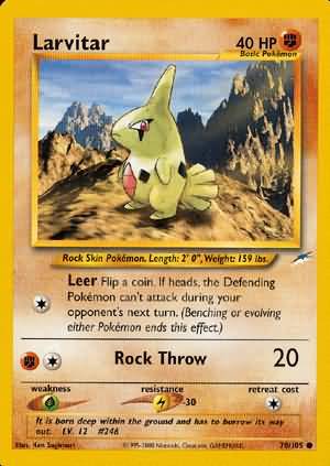 Larvitar (70/105) [Neo Destino Ilimitado] 