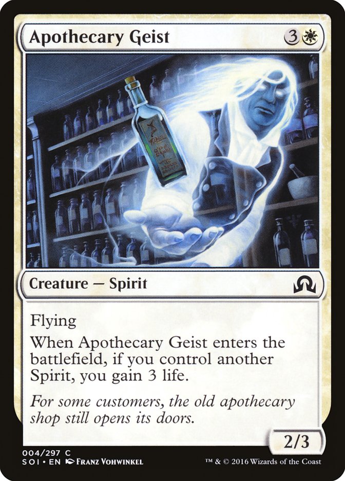 Boticario Geist [Sombras sobre Innistrad] 