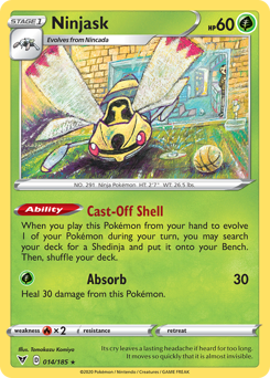 Ninjask (014/185) [Espada y escudo: voltaje vivo] 