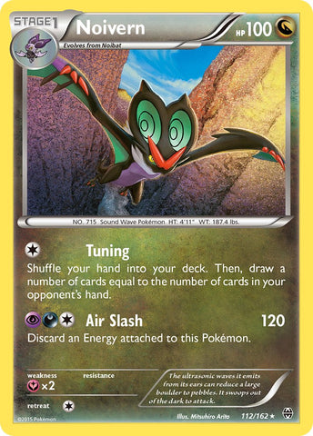 Noivern (112/162) (Exclusivo de la baraja temática) [XY: AVANCE] 