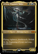 Atraxa, voz de los pretores (grabada en aluminio) [Leyendas del multiverso] 
