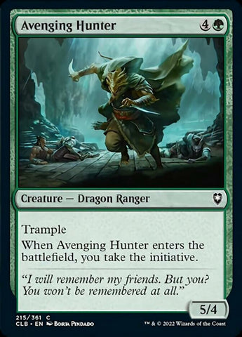Cazador vengador [Commander Legends: Batalla por Baldur's Gate] 