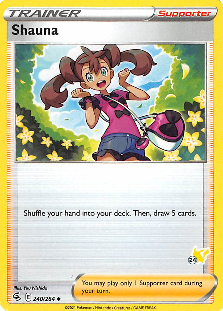 Shauna (240/264) (Sello de Pikachu n.° 24) [Academia de batalla 2022] 