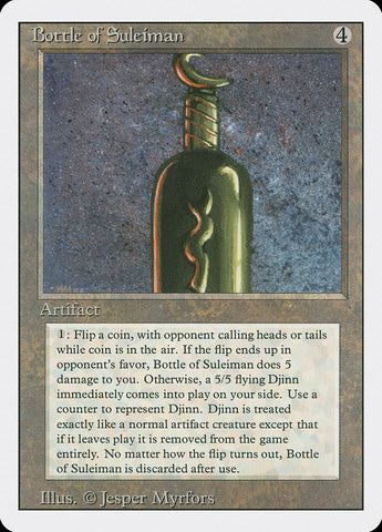 Botella de Suleiman [Edición revisada] 