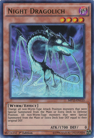Dragolich Nocturno [MP15-EN153] Ultra Raro 