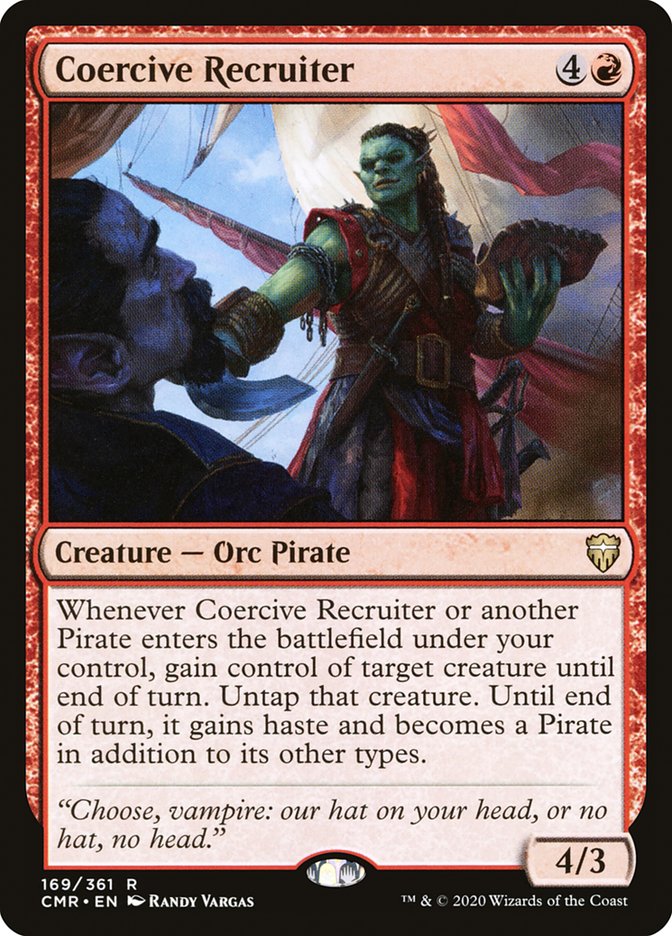 Reclutador coercitivo [Commander Legends] 