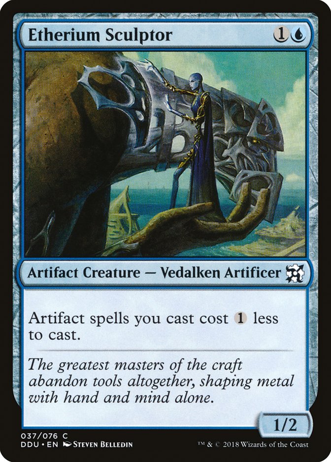 Escultor de Etherium [Mazos de duelo: Elfos contra inventores] 