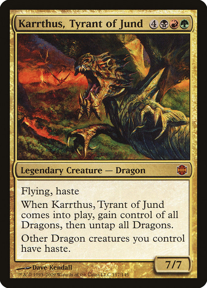 Karrthus, tirano de Jund [Alara Reborn] 