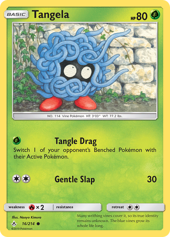 Tangela (16/214) [Sol y Luna: Vínculos inquebrantables] 