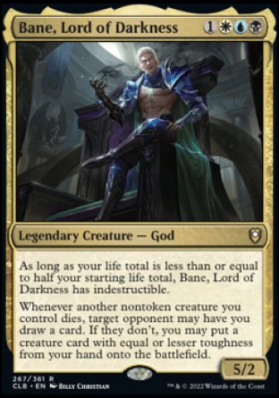 Bane, Señor de las Tinieblas [Commander Legends: Batalla por Baldur's Gate] 