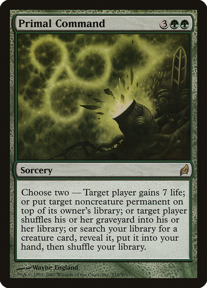 Comando primordial [Lorwyn] 