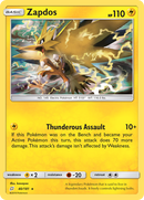 Zapdos (40/181) [Sol y Luna: Equipo] 