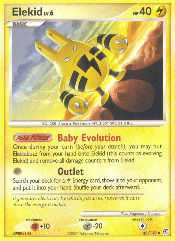 Elekid (48/130) [Diamante y perla: conjunto básico] 