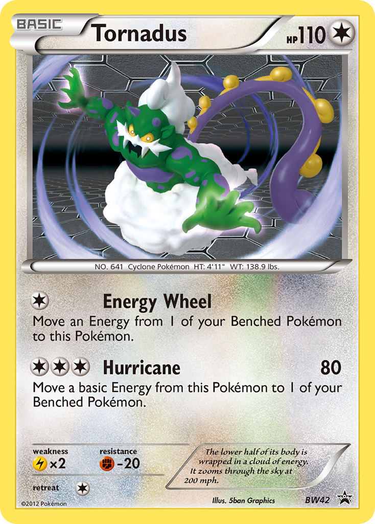 Tornadus (BW42) [Blanco y negro: Promociones de Black Star] 