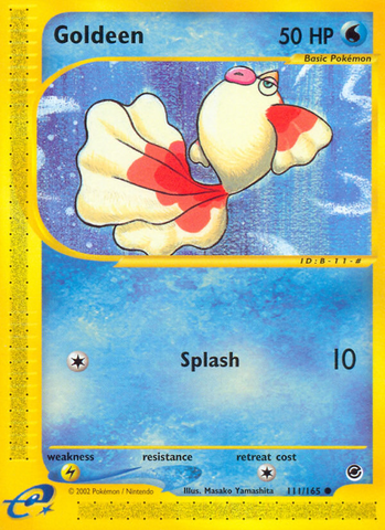 Goldeen (111/165) [Expedición: Conjunto básico] 