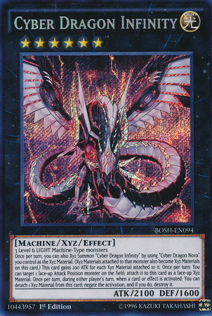 Cyber ​​Dragon Infinity [BOSH-EN094] Secreto Raro 