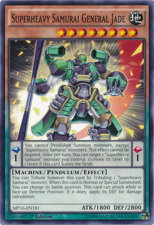 General Samurai Superpesado Jade [MP16-EN181] Común 