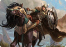 Tarjeta artística de la luz del Caballero del Alba [Serie de arte Dominaria United] 