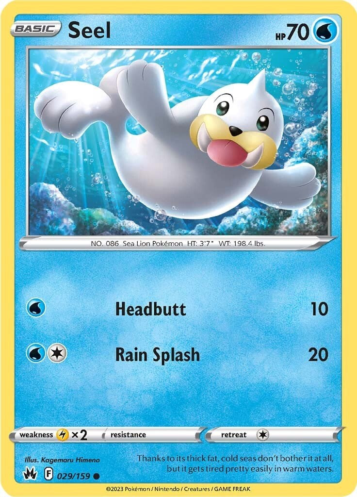 Seel (029/159) [Espada y escudo: Crown Zenith] 