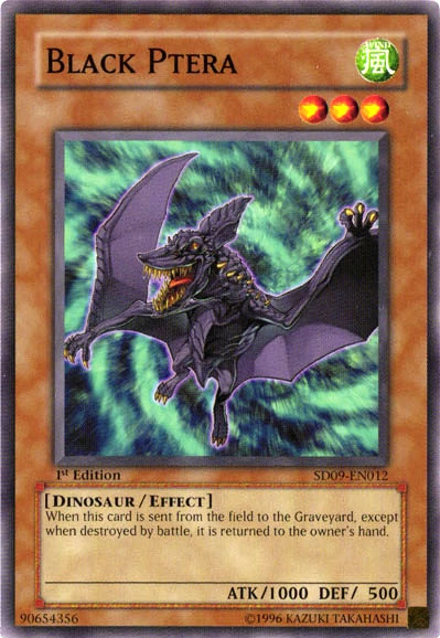 Ptera Negra [SD09-EN012] Común 