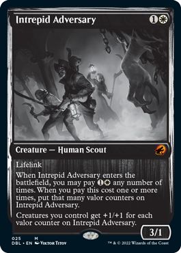 Adversario intrépido [Innistrad: doble función] 