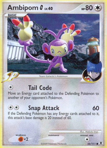 Ambipom G (56/111) [Platino: Rivales en ascenso] 