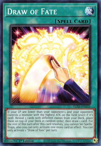 Sorteo del Destino [EGS1-EN033] Común 