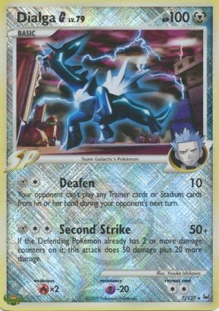 Dialga G (7/127) (Promoción de liga) [Platino: Conjunto básico] 