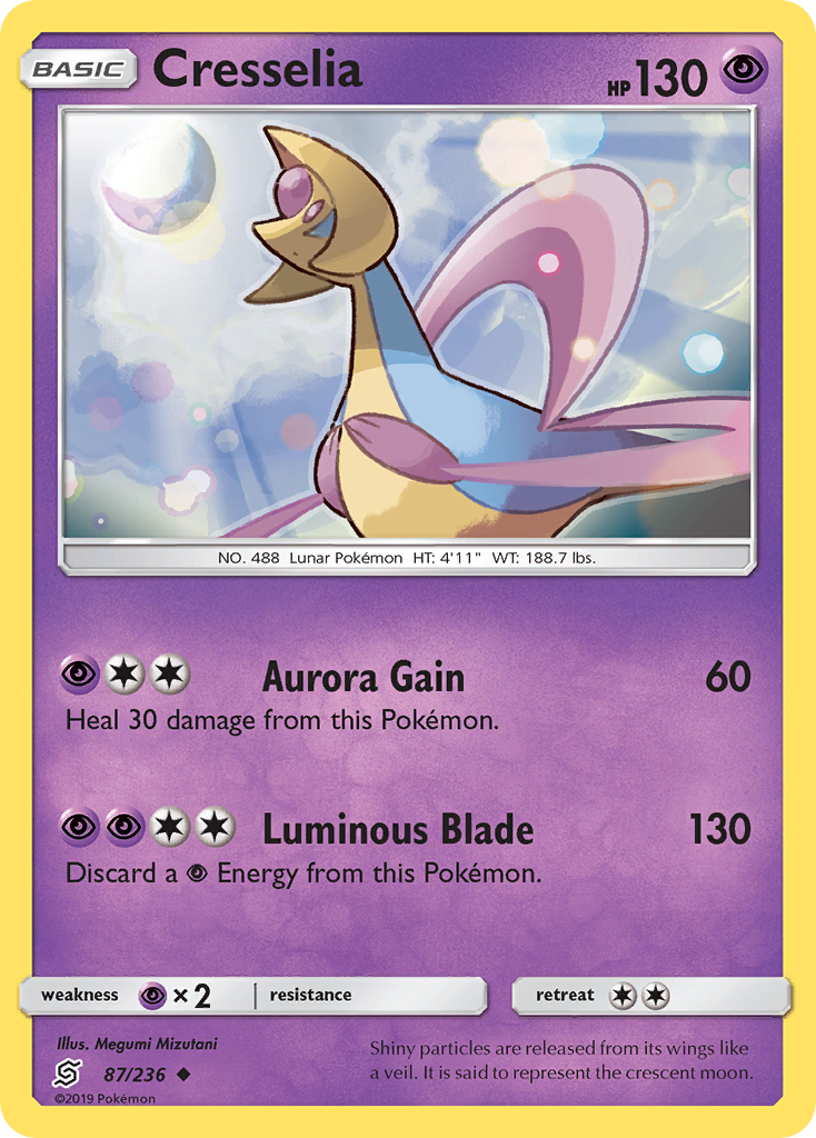 Cresselia (87/236) [Sol y Luna: Mentes unificadas] 