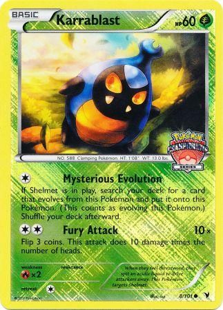 Karrablast (8/101) (Promoción del campeonato) [Blanco y negro: Victorias nobles] 