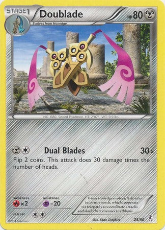 Doble hoja (23/30) [XY: Kit de entrenador 1 - Bisharp] 