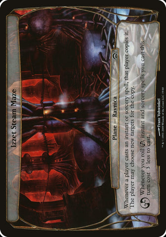 Laberinto de vapor Izzet (Aviones) [Planechase Planes] 