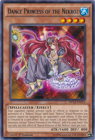 Princesa Danza del Nekroz [MP15-EN213] Raro 