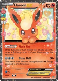 Flareon EX (RC6/RC32) [Generaciones: Colección Radiant] 