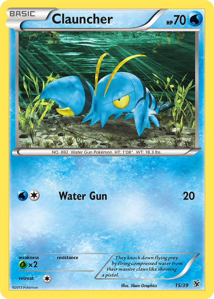 Clauncher (15/39) [XY: Conjunto inicial de Kalos] 