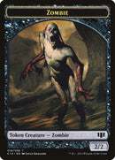 Germen // Zombi (016/036) Ficha de doble cara [Fichas Commander 2014] 
