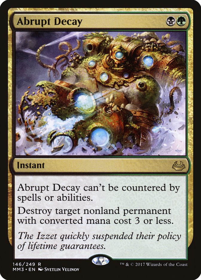 Decadencia abrupta [Modern Masters 2017] 