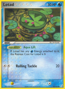 Lotad (55/100) [EX: Guardianes de Cristal] 