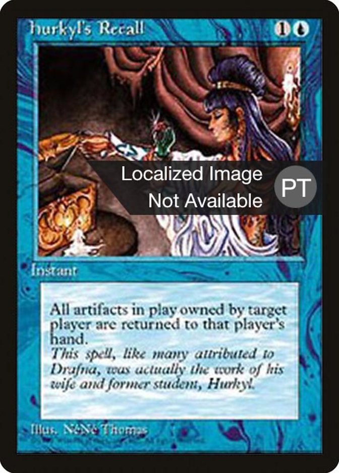 Hurkyl's Recall [Cuarta edición (borde negro extranjero)] 