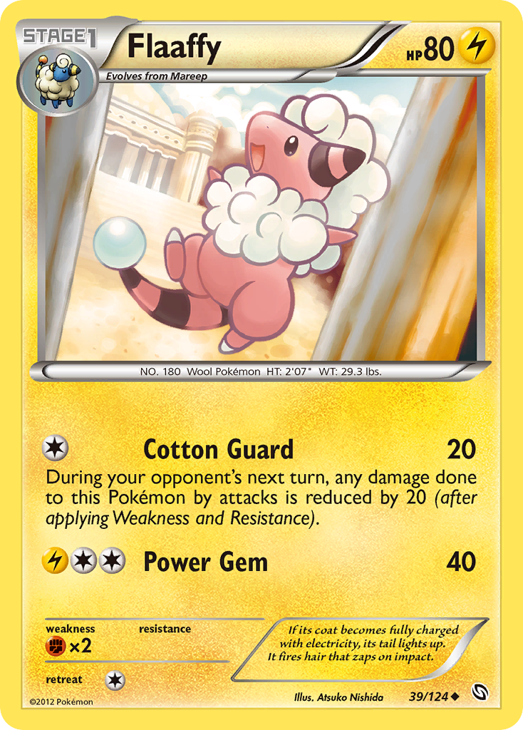Flaaffy (39/124) [Blanco y negro: Dragones exaltados] 