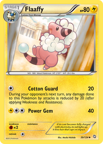 Flaaffy (39/124) [Blanco y negro: Dragones exaltados] 