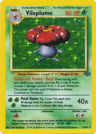 Vileplume (15/64) [Selva ilimitada] 